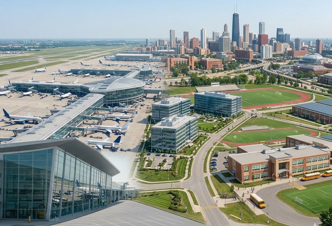Shriners Transportation fleet serving the Chicagoland area