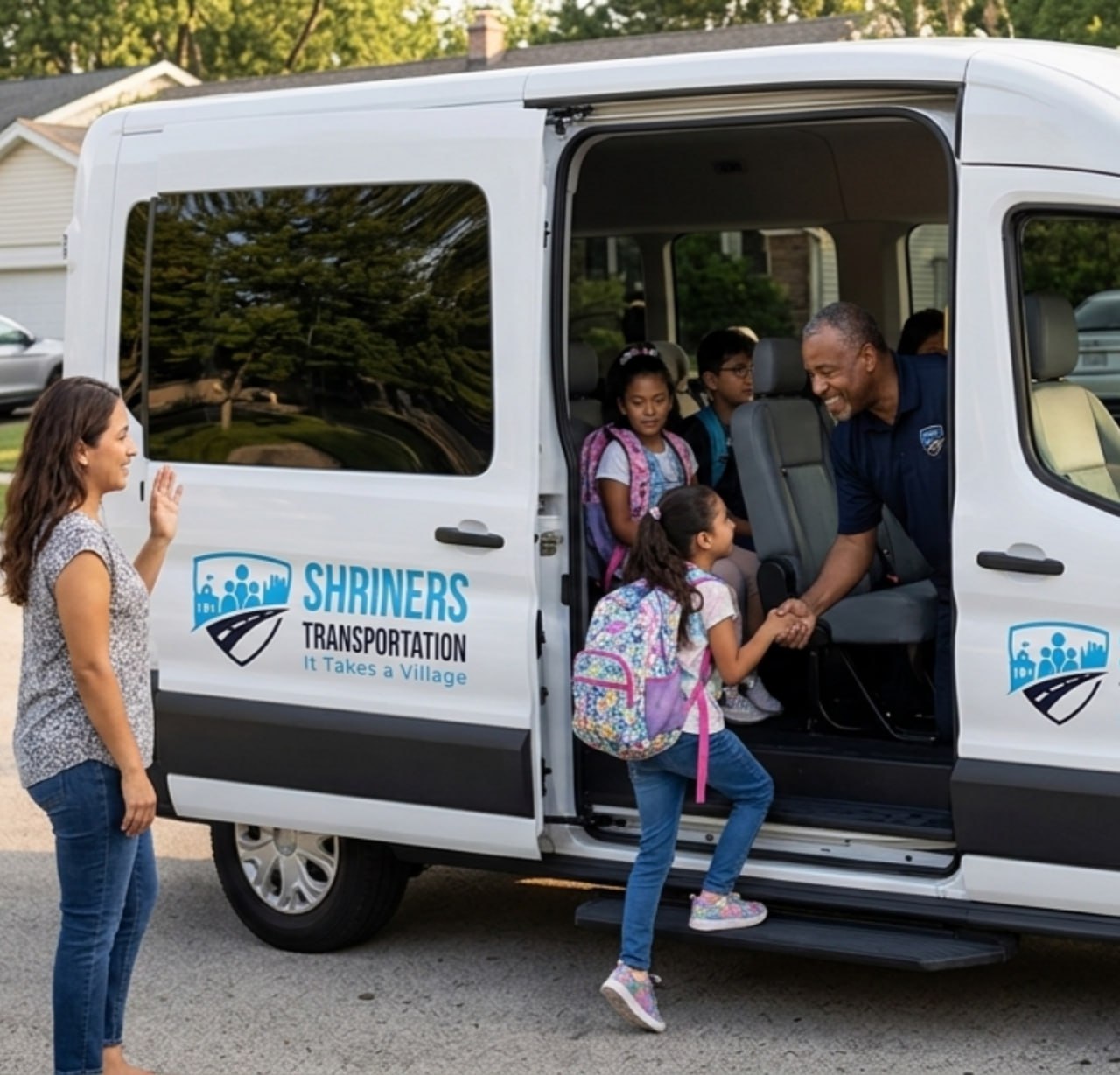 Shriners Transportation providing safe rides for students